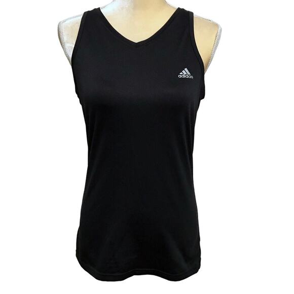 Adidas Performance Black Tank Top Women M - Picture 1 of 8